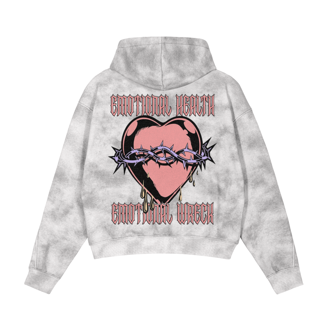Emotional WRECK Hoodie (plain)